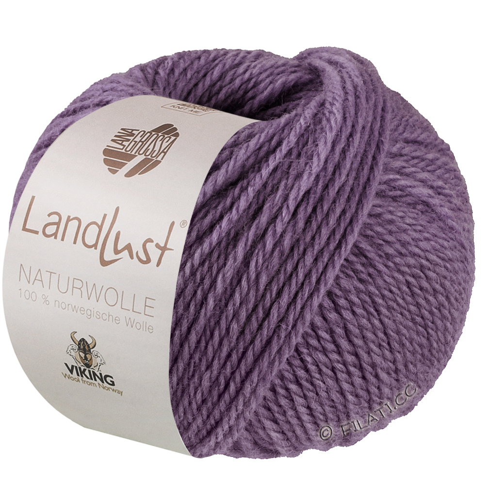LANDLUST Naturwolle - von Lana Grossa | 24-Violett