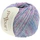 LANDLUST SOMMERSEIDE Mélange - von Lana Grossa | 115-Blau/Fuchsia meliert