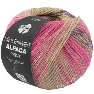 MEILENWEIT 6-FACH 150g Alpaca Print von Lana Grossa