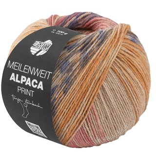 MEILENWEIT 6-FACH 150g Alpaca Print von Lana Grossa