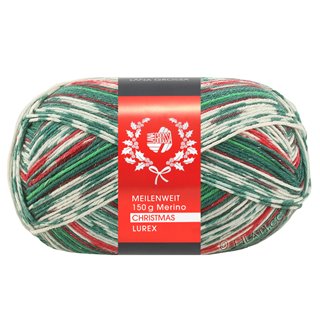 MEILENWEIT 6-FACH 150g Merino Christmas Lurex von Lana Grossa