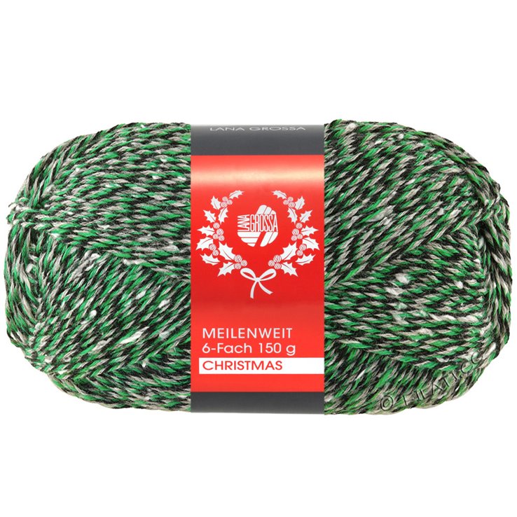 MEILENWEIT 6-FACH 150g Christmas Snow Flake - von Lana Grossa | 0324-