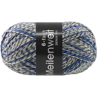 MEILENWEIT 6-FACH 150g DENIM MIX von Lana Grossa