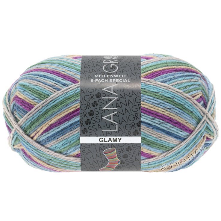 MEILENWEIT 6-FACH 150g Glamy - von Lana Grossa | 9853-