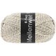 MEILENWEIT 6-FACH 150g Mouliné/Tweed - von Lana Grossa | 8508-Beige/Weiß