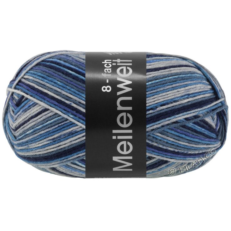 MEILENWEIT 8-FACH 150g Denim Mix - von Lana Grossa | 9944-