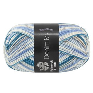 MEILENWEIT 8-FACH 150g Denim Mix von Lana Grossa