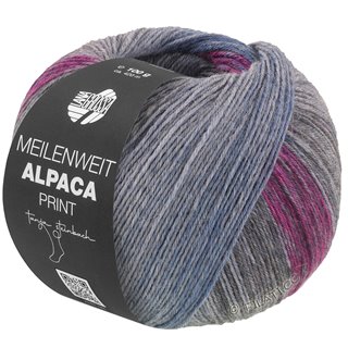MEILENWEIT 100g Alpaca Print von Lana Grossa