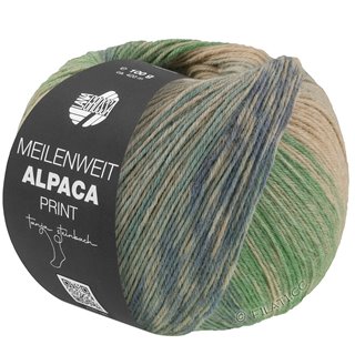 MEILENWEIT 100g Alpaca Print von Lana Grossa