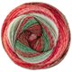 Lana Grossa GOMITOLO (Christmas Edition Lurex) | 117-Grünrot/Graugrün/Leuchtendrot/Hellrot/Tomatenrot/Dunkelrot/Ecru