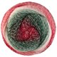 Lana Grossa GOMITOLO (Christmas Edition) | 114-Rot/Ecru/Weißgrün/Dunkelgrün/Brombeer/Weißrot gestreift