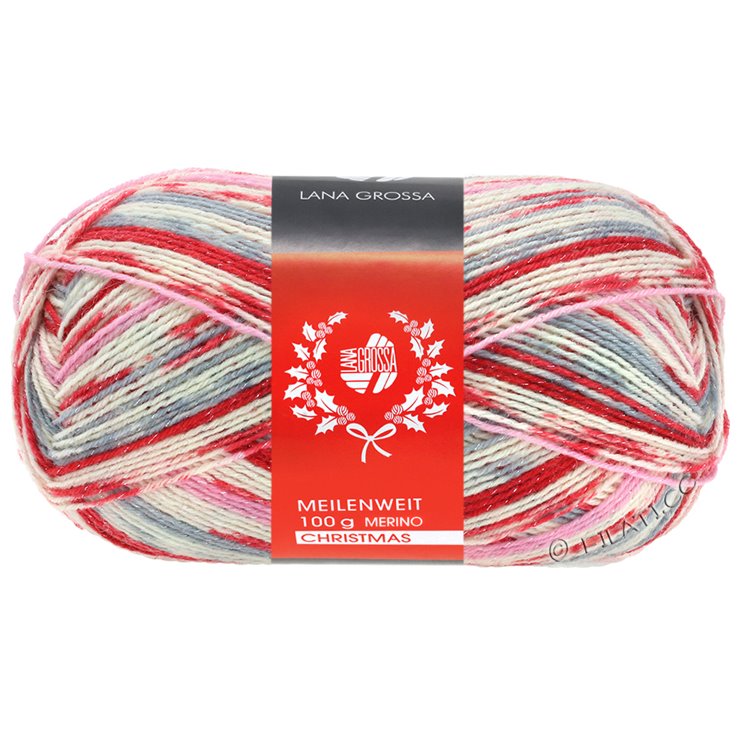 MEILENWEIT 100g Merino Christmas Lurex - von Lana Grossa | 6763-