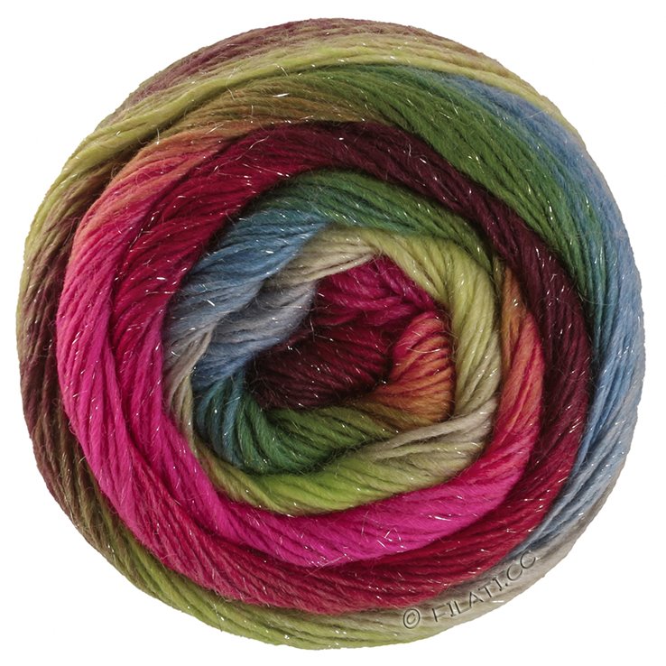MEILENWEIT 100g Merino Color Mix Sparks - von Lana Grossa | 7611-