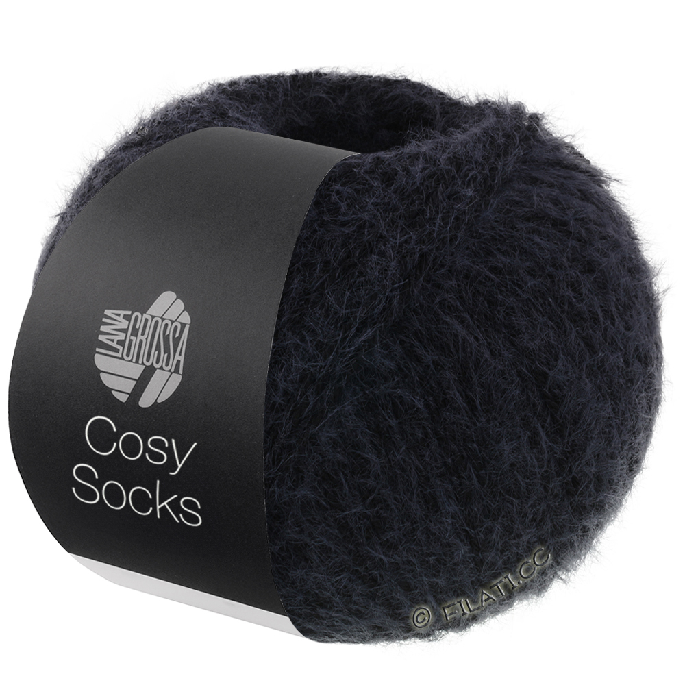 MEILENWEIT 100g Cosy Socks - von Lana Grossa | 18-Schwarz