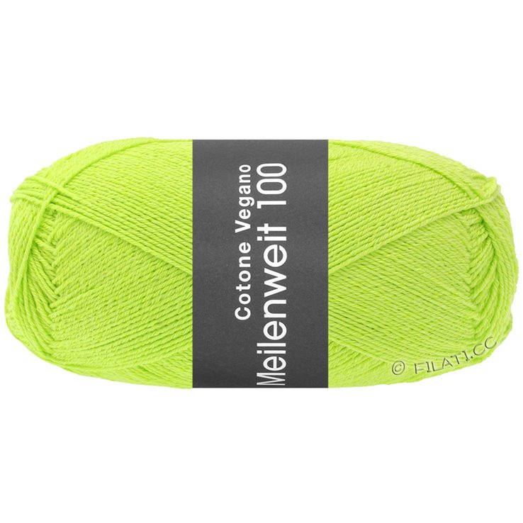 MEILENWEIT 100g Cotone Vegano - von Lana Grossa | 02-Frühlingsgrün
