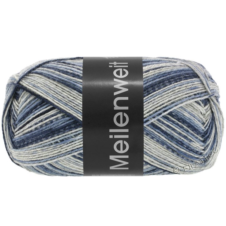MEILENWEIT 100g Black Denim Mix - von Lana Grossa | 4652-