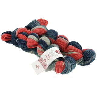 MEILENWEIT 2 Stränge à 50g Merino Hand-dyed von Lana Grossa