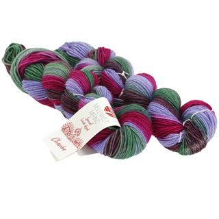 MEILENWEIT 2 Stränge à 50g Merino Hand-dyed von Lana Grossa