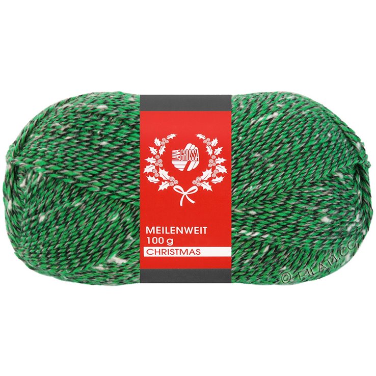 Lana Grossa MEILENWEIT 100g Christmas Snow Flake | 6784-