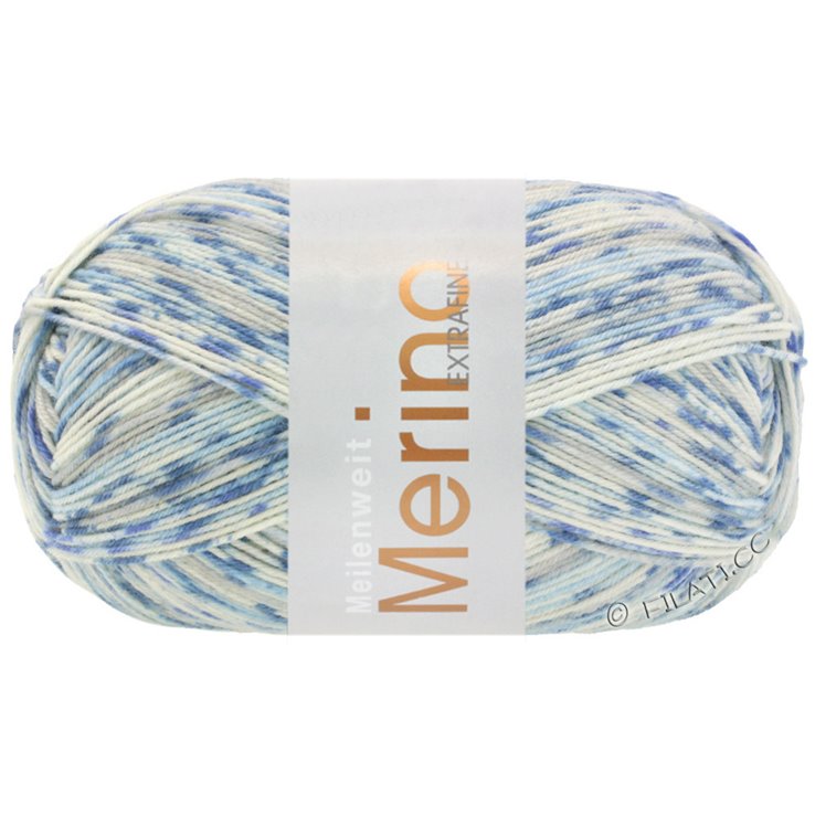 MEILENWEIT 100g Merino Extrafine Duetto - von Lana Grossa | 7601-