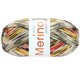 Lana Grossa MEILENWEIT 100g Merino Extrafine Meran | 2583-Weiß/Anthrazit/Lehmbraun/Rot/Dottergelb/Pfirsich/Graubeige