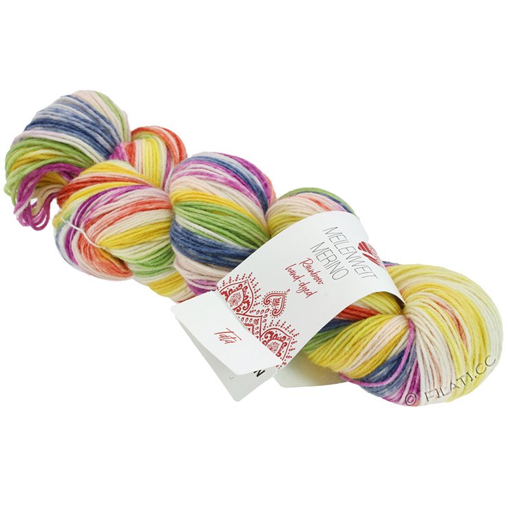 MEILENWEIT 100g Merino Hand-dyed Rainbow - von Lana Grossa | 7001-Tata