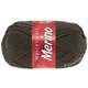 Lana Grossa MEILENWEIT 100g Merino Uni | 2054-Schwarzbraun