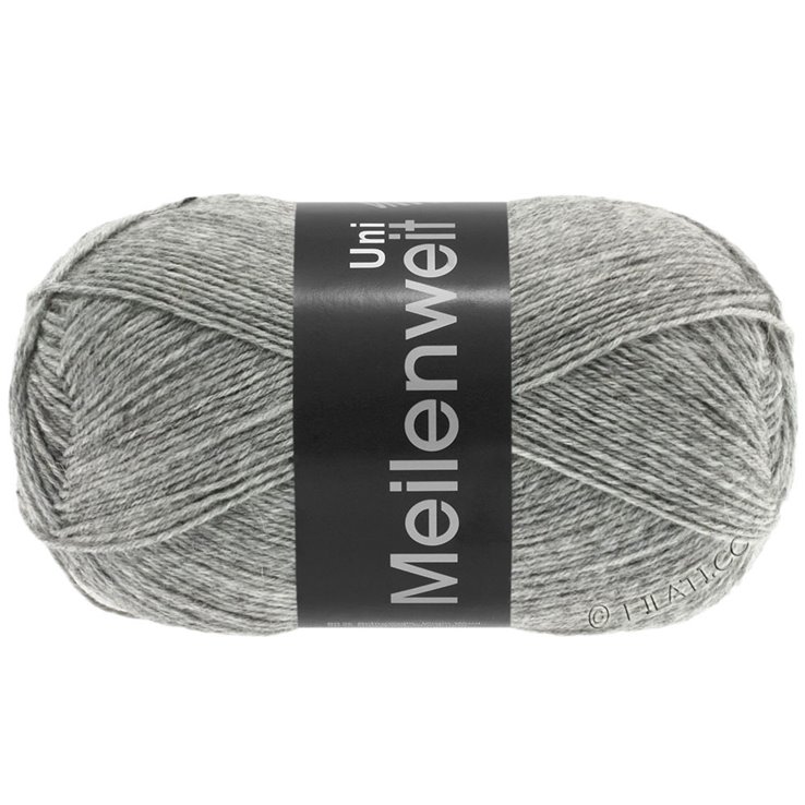 MEILENWEIT 100g - von Lana Grossa | 1103-Grau meliert