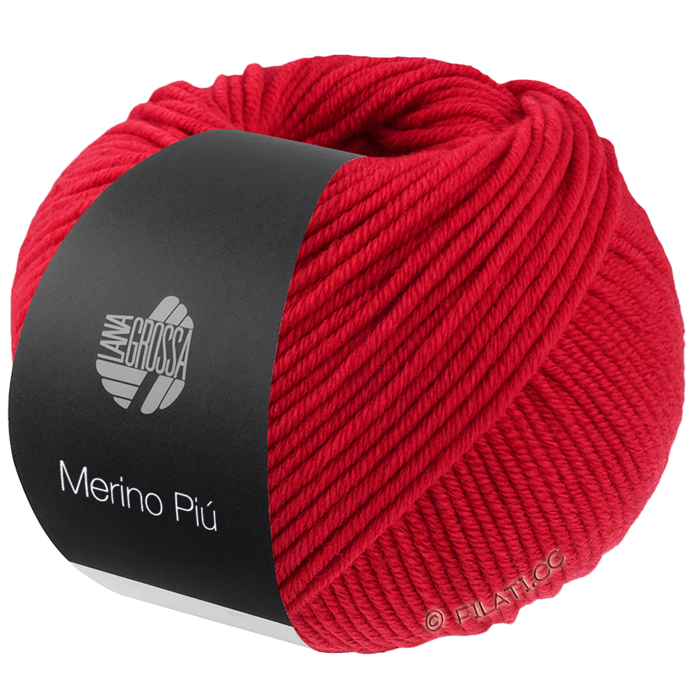 MERINO PIÙ - von Lana Grossa | 14-Rot