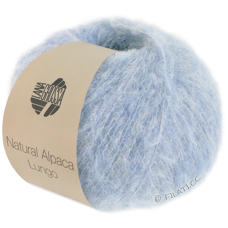 NATURAL ALPACA Lungo - von Lana Grossa | 06-Hellblau