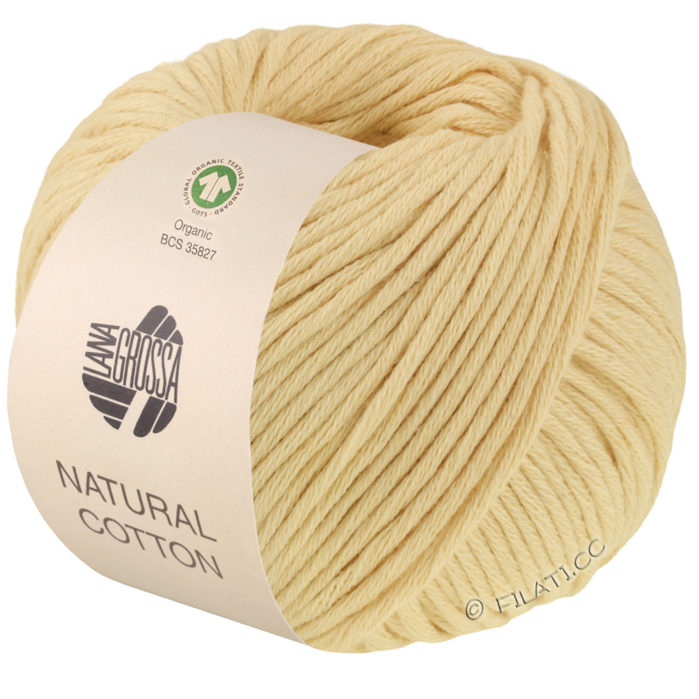 NATURAL COTTON (Gots) - von Lana Grossa | 25-Vanille
