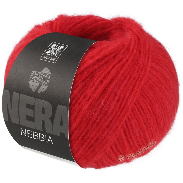 NEBBIA (Nera) - von Lana Grossa | 02-Leuchtendrot