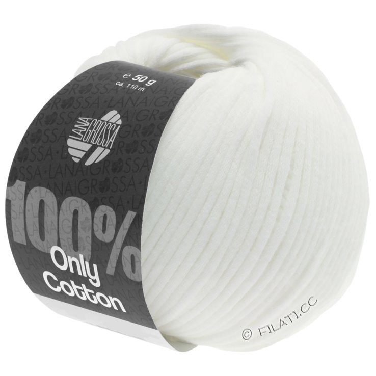 ONLY COTTON - von Lana Grossa | 01-Weiß