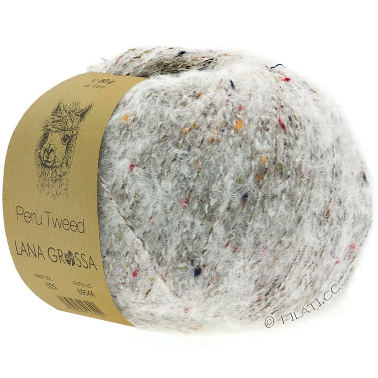 PERU Tweed - von Lana Grossa | 01-Natur