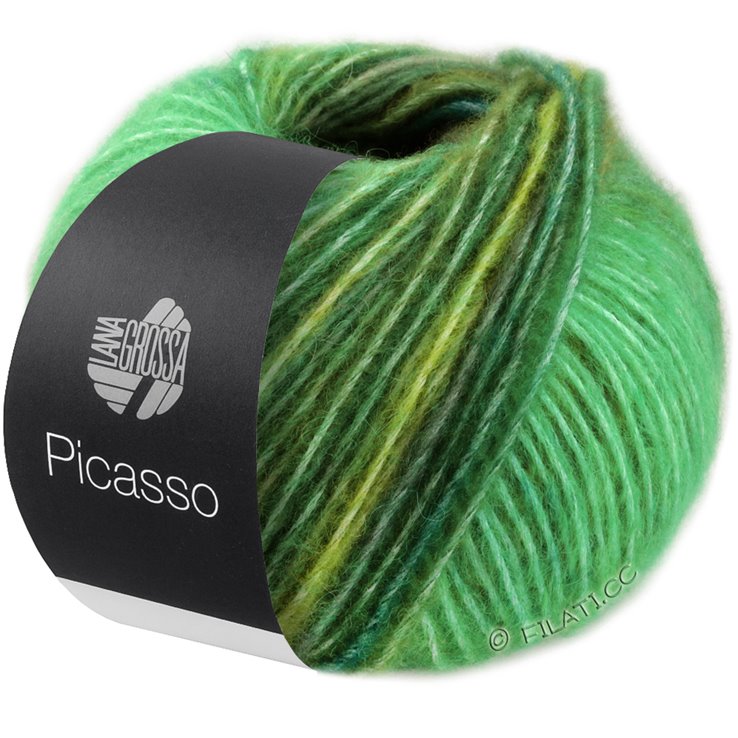 PICASSO - von Lana Grossa | 01-Petrol/Oliv/Smaragd/Jade/Grün