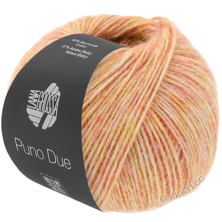 PUNO DUE - von Lana Grossa | 31-Blassgelb/Rot