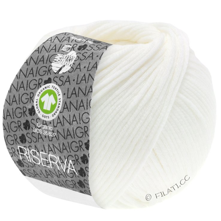 RISERVA (GOTS) - von Lana Grossa | 01-Weiß