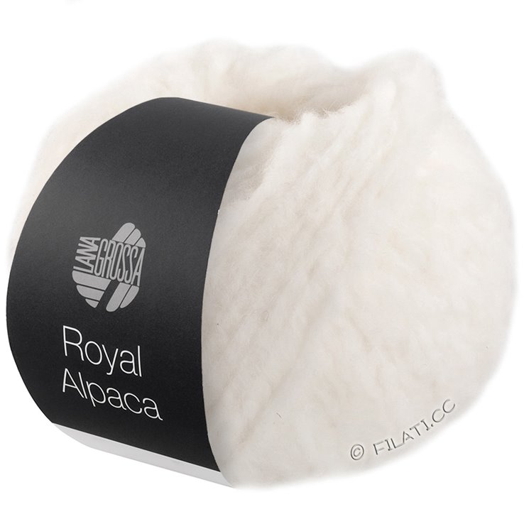 ROYAL ALPACA - von Lana Grossa | 01-Weiß
