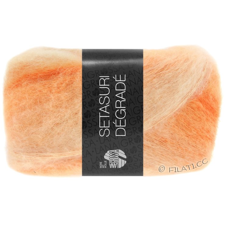 SETASURI Dégradé - von Lana Grossa | 104-Pfirsich/Lachs/Orange
