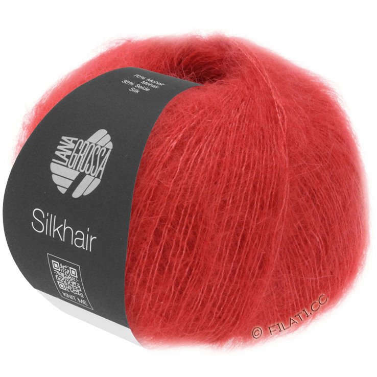 SILKHAIR - von Lana Grossa | 008-Kirschrot