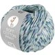 Lana Grossa SOFT COTTON PRINT | 126-Ecru/Hellblau/Graublau/Petrol