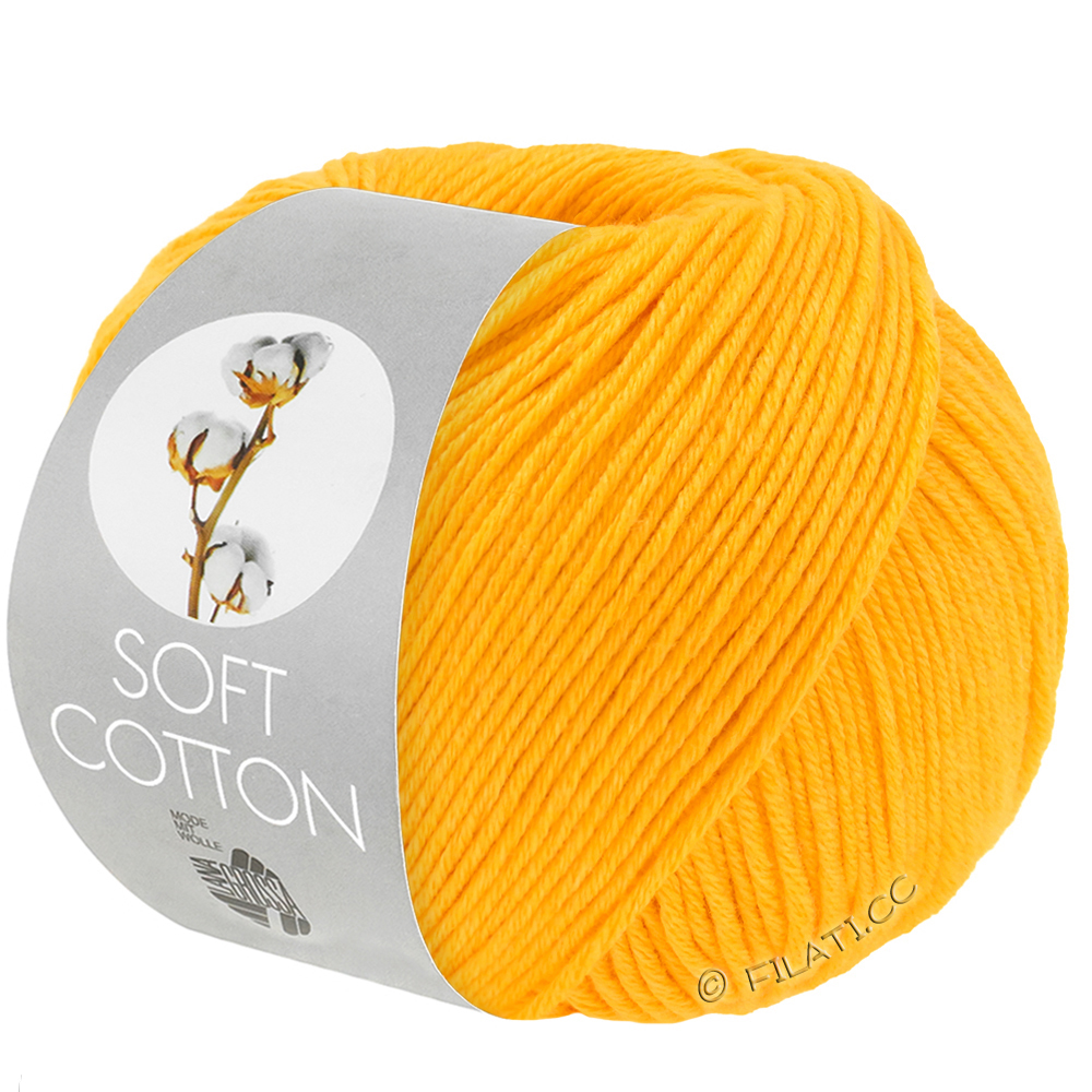 SOFT COTTON - von Lana Grossa | 62-Dottergelb
