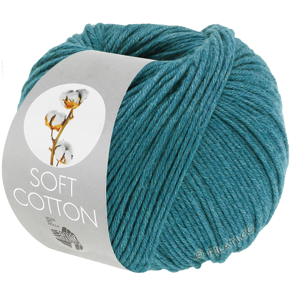 SOFT COTTON - von Lana Grossa | 65-Petrolblau