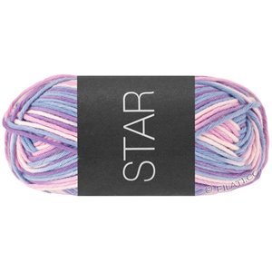 STAR Print - von Lana Grossa | 360-Zartrosa/Veilchenblau/Violett/Flieder