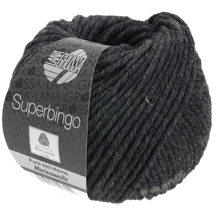 Lana Grossa SUPERBINGO | 015-Anthrazit