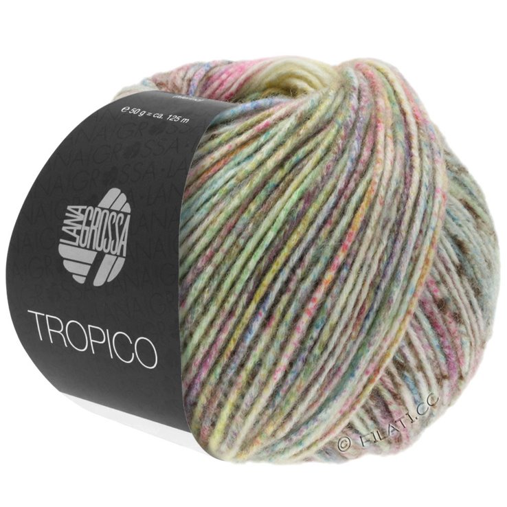 Lana Grossa TROPICO | 01-Pistazie/Lindgrün/Terrakotta/Khaki/Zyklam/Lila/Rosa/Gelb