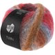 Lana Grossa TWIN 25g | 107-Rot/Pink/Hellblau/Graublau/Rost/Camel