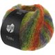 Lana Grossa TWIN 25g | 108-Dunkelgrün/Hellgrün/Graugrün/Rot/Dunkelrot/Blauviolett