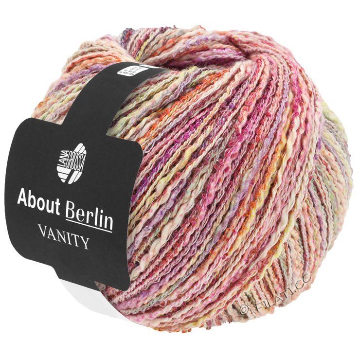 VANITY (ABOUT BERLIN) - von Lana Grossa | 01-Rosa/Flieder/Graugrün bunt