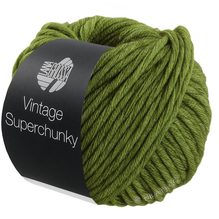 Lana Grossa Vintage Superchuncky | 507-Apfelgrün